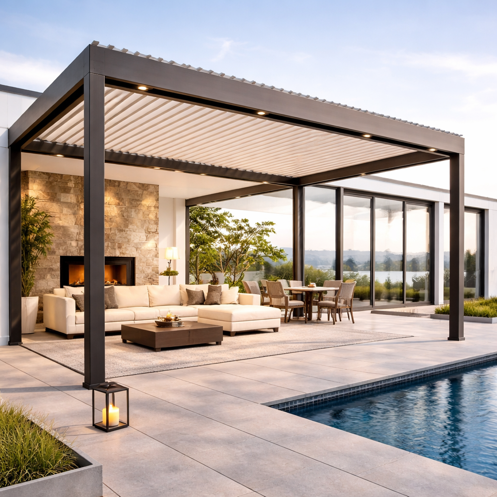 aluminium pergolas